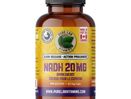 Pure lab - nadh 20mg  60 vcaps Hot on Sale