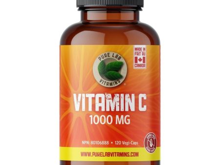 Pure lab - vitamin c 1000mg - 120 vcaps Sale