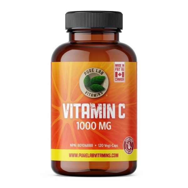 Pure lab - vitamin c 1000mg - 120 vcaps Sale