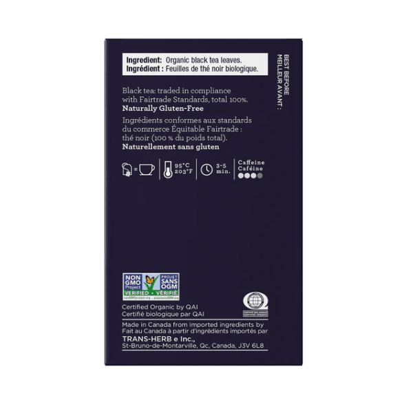 Four o clock - english breakfast org. fairtrade black tea - 16 teabags on Sale