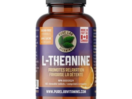 Pure lab -  l-theanine 125mg - 60 chewables Cheap