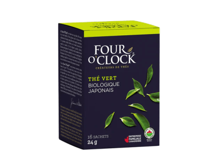 Four o clock - japonese organic green tea - 16 teabags Fashion