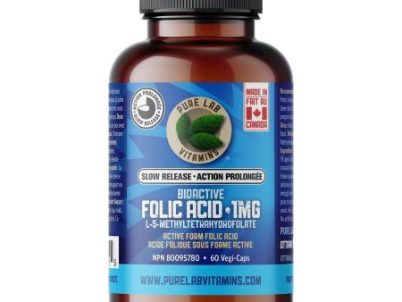 Pure lab - bioactive folic acid - 60 vcaps Online now