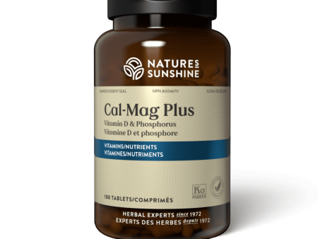 Nature s sunshine - cal-mag plus vit d - 180 tabs For Cheap