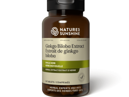 Nature s sunshine - ginkgo biloba extract - 30 tabs Sale