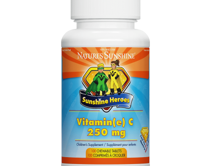 Nature s sunshine - children’s vitamin c 250 mg - 100 chew tabs Online now