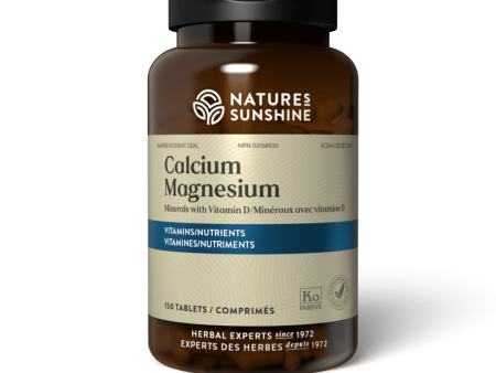 Nature.s sunshine - calcium-magnesium synerpro 150 tabs For Sale