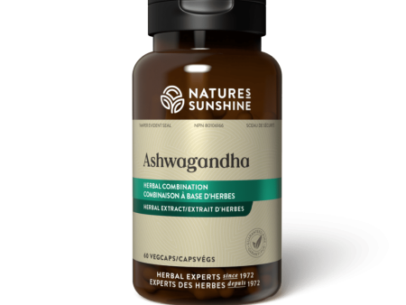 Nature s sunshine - ashwagandha - 60 vcaps new For Sale