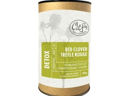 Clef des champs - red clover flowering top cut - tube 40g Hot on Sale