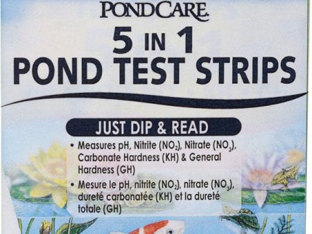 Mars Fishcare Pond - Pondcare 5 In 1 Pond Test Strips Online