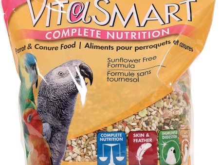 Vitakraft Pet Prod Co Inc - Vitasmart Sunflower Free Parrot & Conure Formula on Sale