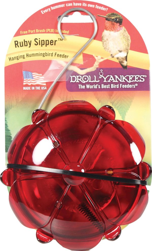 Droll Yankees Inc - Ruby Sipper Window Hummingbird Feeder Online