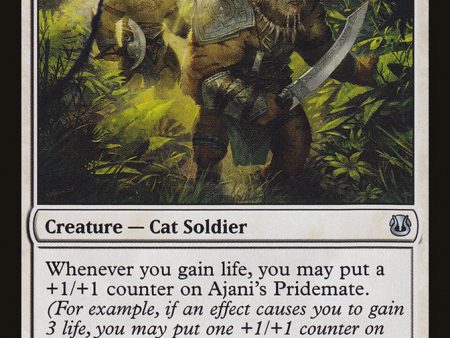 Ajani s Pridemate [Duel Decks: Ajani vs. Nicol Bolas] Discount