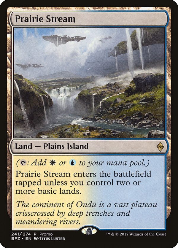 Prairie Stream (Promo) [Standard Showdown Promos] Hot on Sale