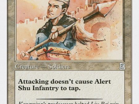 Alert Shu Infantry [Portal Three Kingdoms] Discount