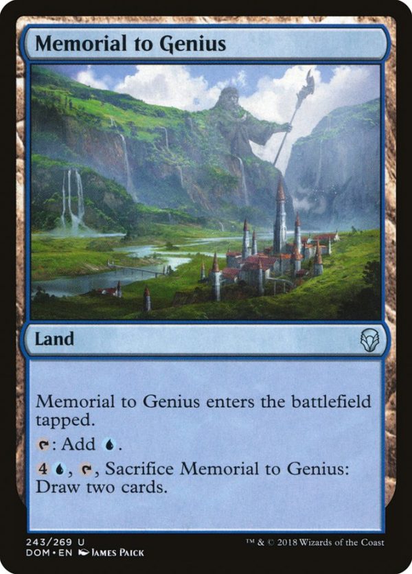 Memorial to Genius [Dominaria] For Cheap