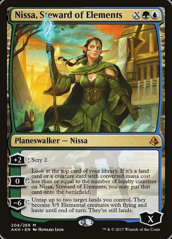 Nissa, Steward of Elements [Amonkhet] Discount