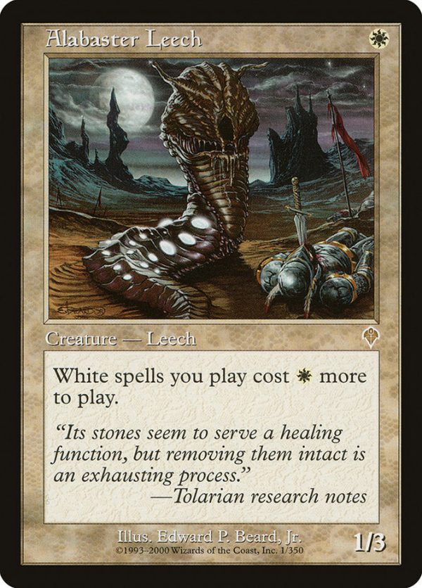 Alabaster Leech [Invasion] Hot on Sale